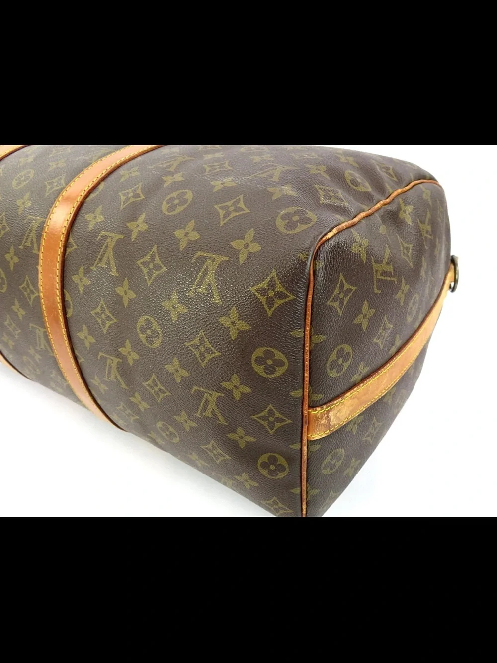 Louis Vuitton Brown Monogram Keepall Duffel Bag